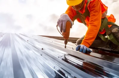 Travaux de zinguerie au Dézert